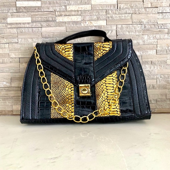 Vintage patent leather bag - Picture 1 of 5